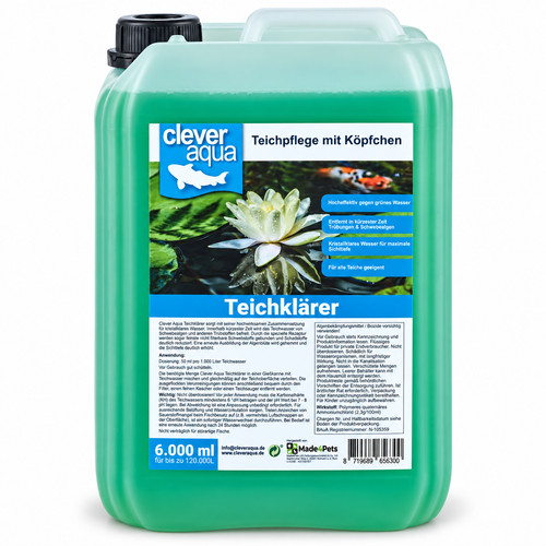 Cleveraqua teichklärer 6000ml - cleveraqua,