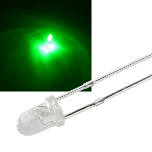 Leds 3mm 5mm klar leuchtdioden - 3mm,