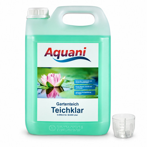 Teichklar wasserklärer gegen - teichklar,