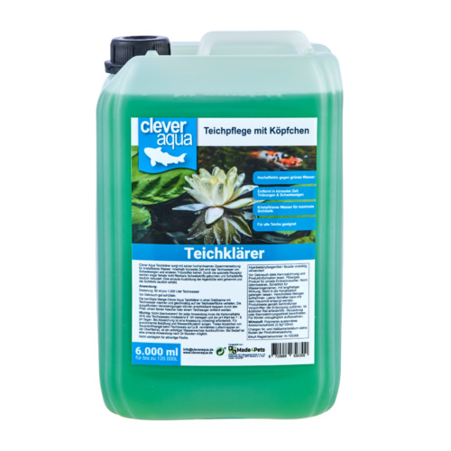 Cleveraqua teichklärer 6000ml - teichklärer,