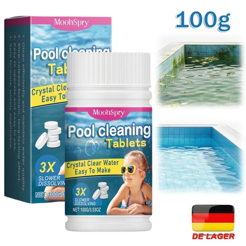 Pool reinigungstabletten - pool,