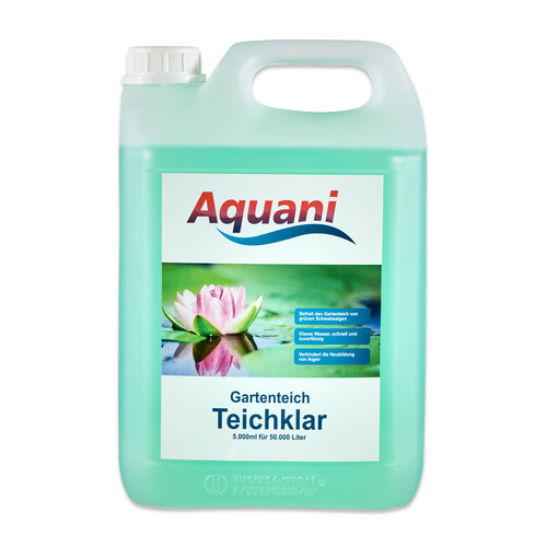 Teichklar wasserklärer gegen - teichklar,