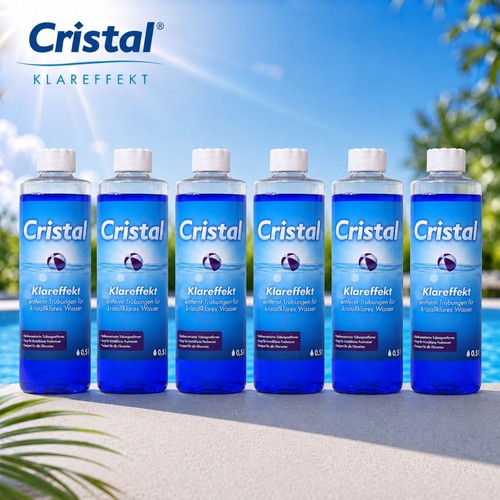 500ml cristal klareffekt - 6x,